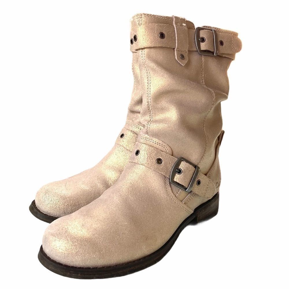 NWT Caterpillar Metallic Moto Boot - Picture 2 of 6